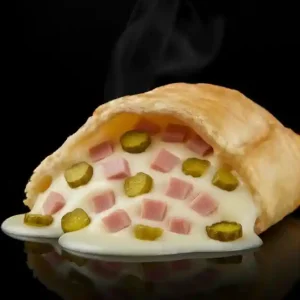 Empanada cheese bacon