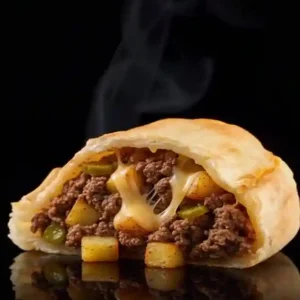 Empanada burger