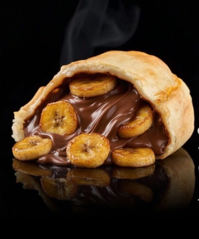 empanada banane nutella